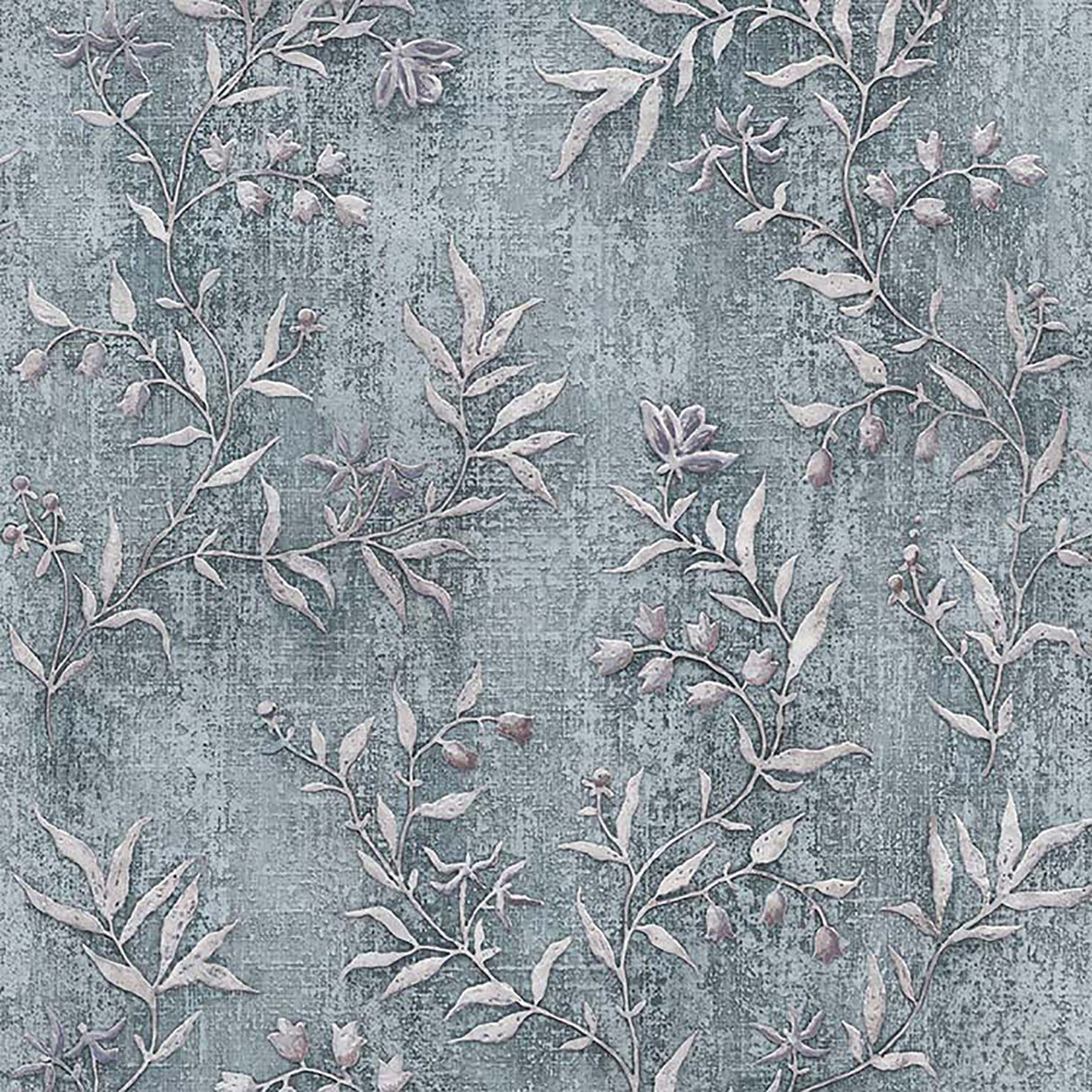 Advantage 2811-JY11104 Dahlia Blue Trail Wallpaper