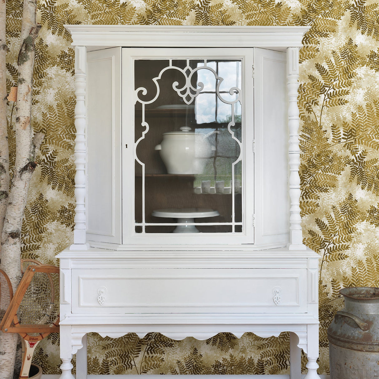 Advantage 2811-LV04351 Cyathea Honey Fern Wallpaper