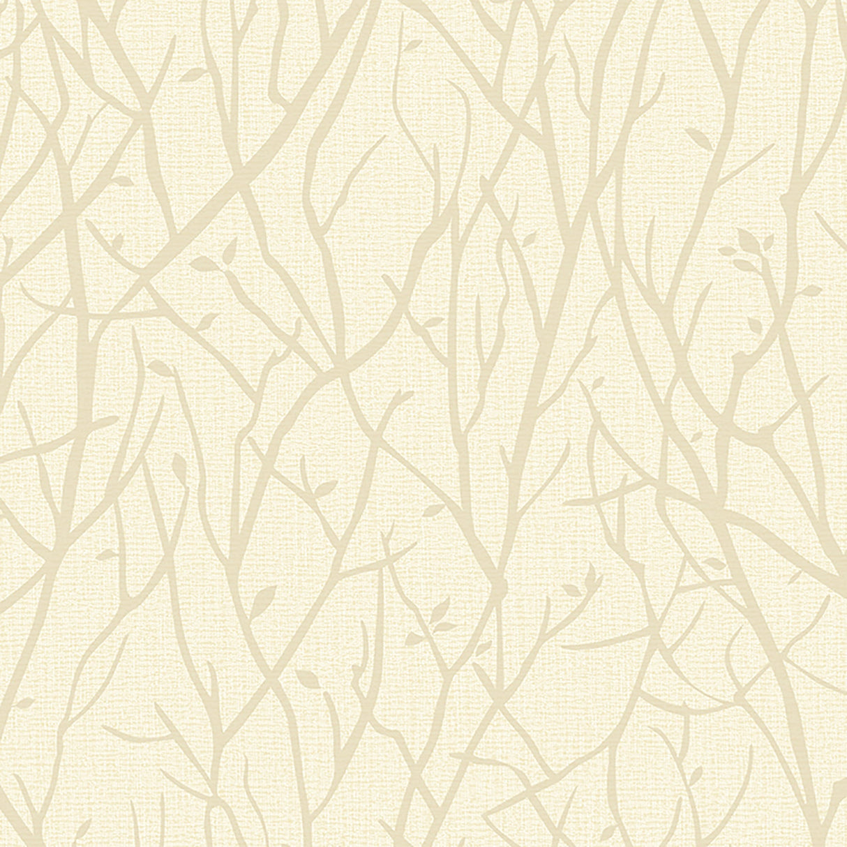 Advantage 2811-SY33023 Kaden Champagne Branches Wallpaper