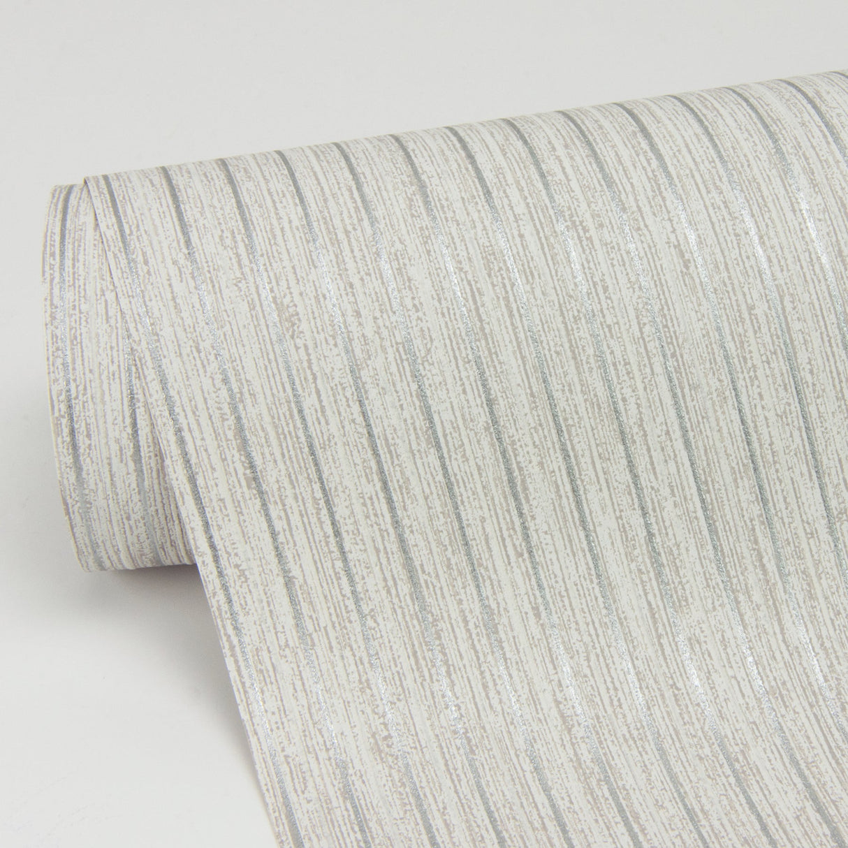 Advantage 2812-IH18401B Lily Taupe Stripe Wallpaper