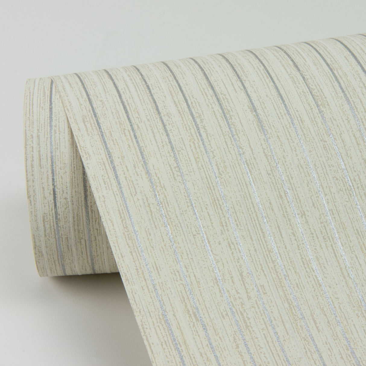 Advantage 2812-IH18402B Lily Neutral Stripe Wallpaper