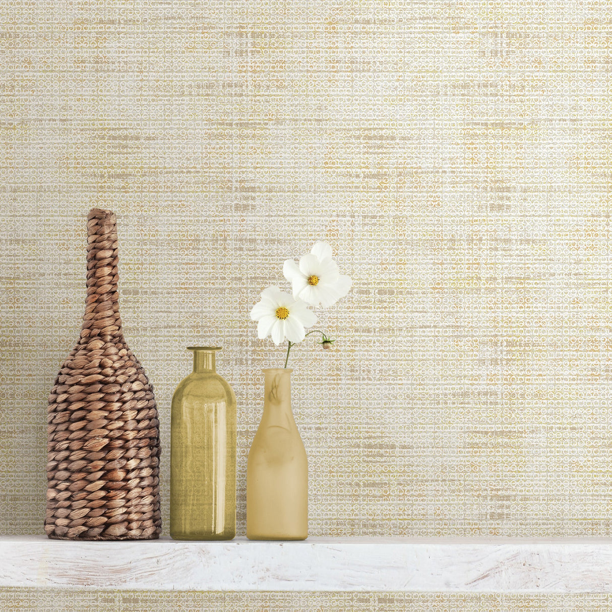 Advantage 2812-IH20034 Alicia Chestnut Texture Wallpaper