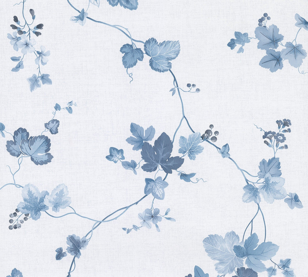 Advantage 2813-24982 Symon Blue Leaf Trail Wallpaper