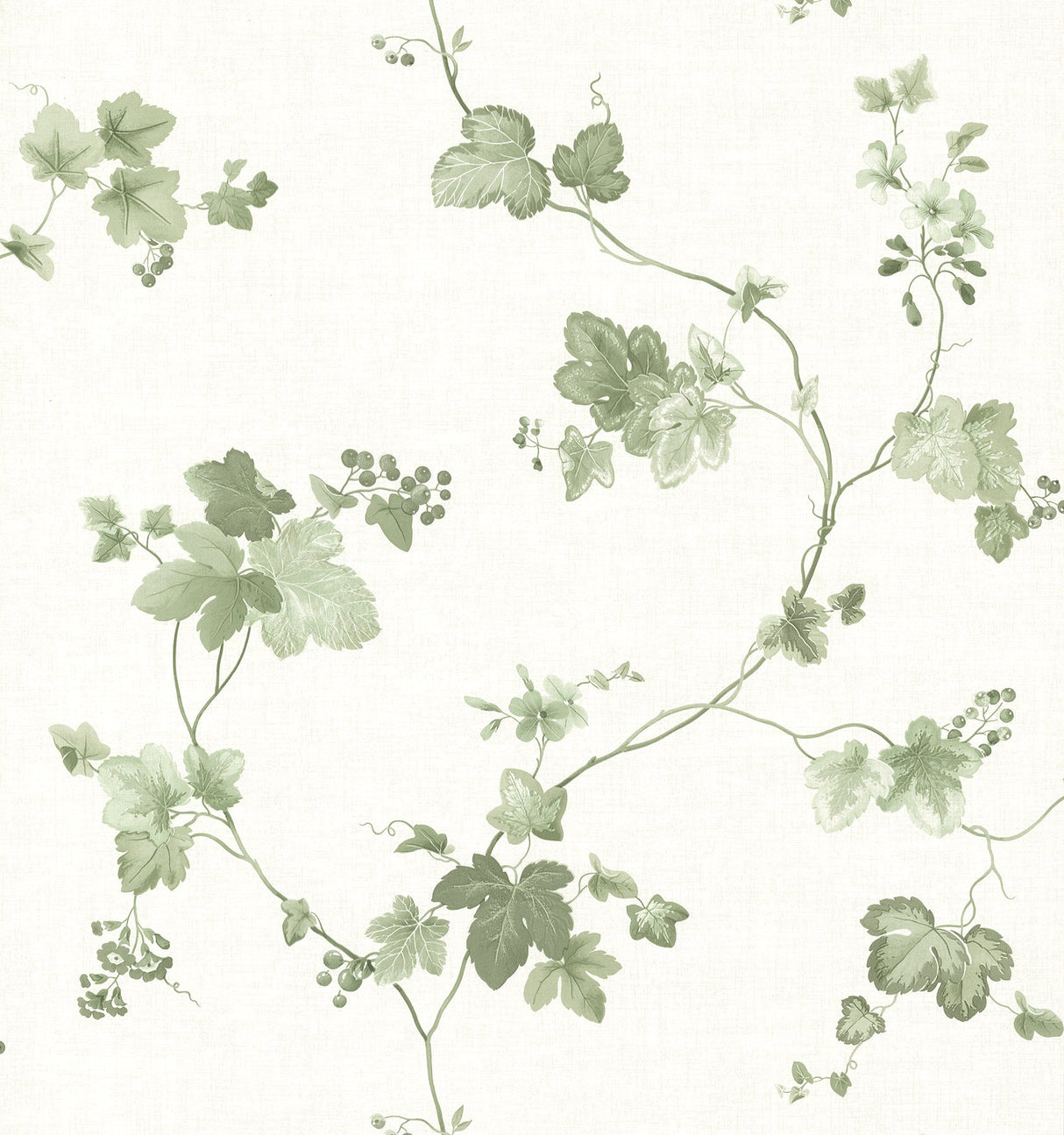 Advantage 2813-24984 Symon Green Leaf Trail Wallpaper