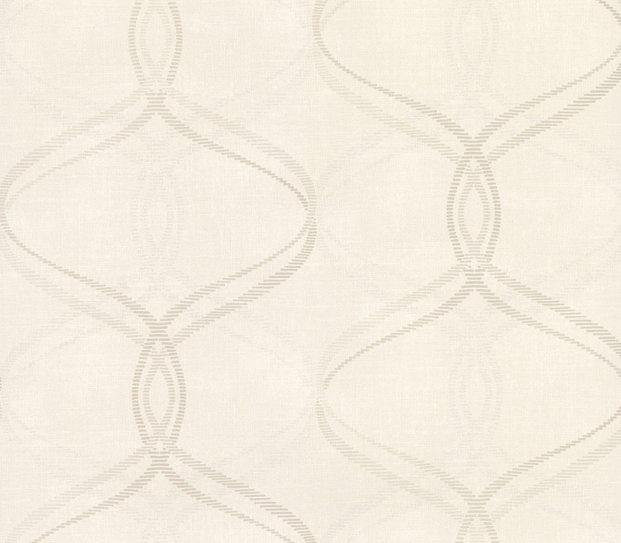 Advantage 2813-801620 Waters Cream Ogee Wallpaper