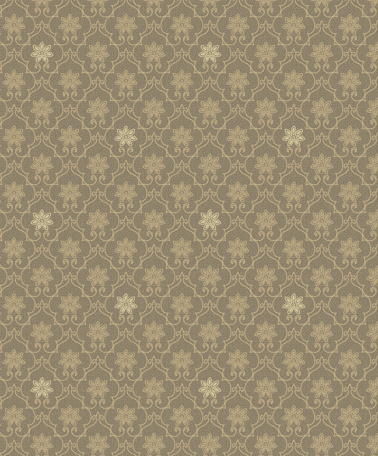 Advantage 2813-SA1-1091 Heston Brown Trellis Wallpaper