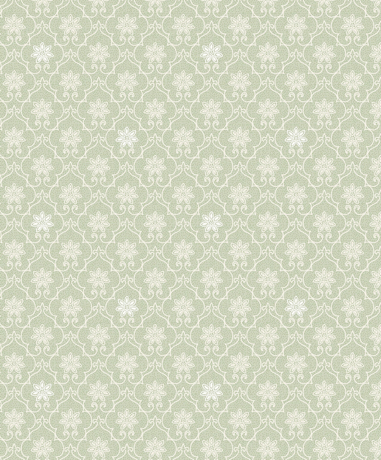 Advantage 2813-SA1-1093 Heston Light Green Trellis Wallpaper