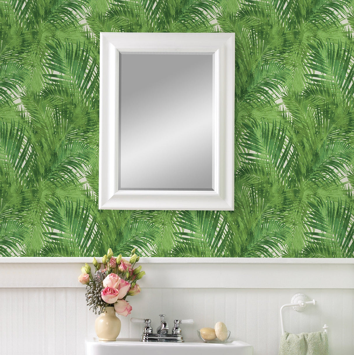 Advantage 2814-805314 Tina Green Palms Wallpaper