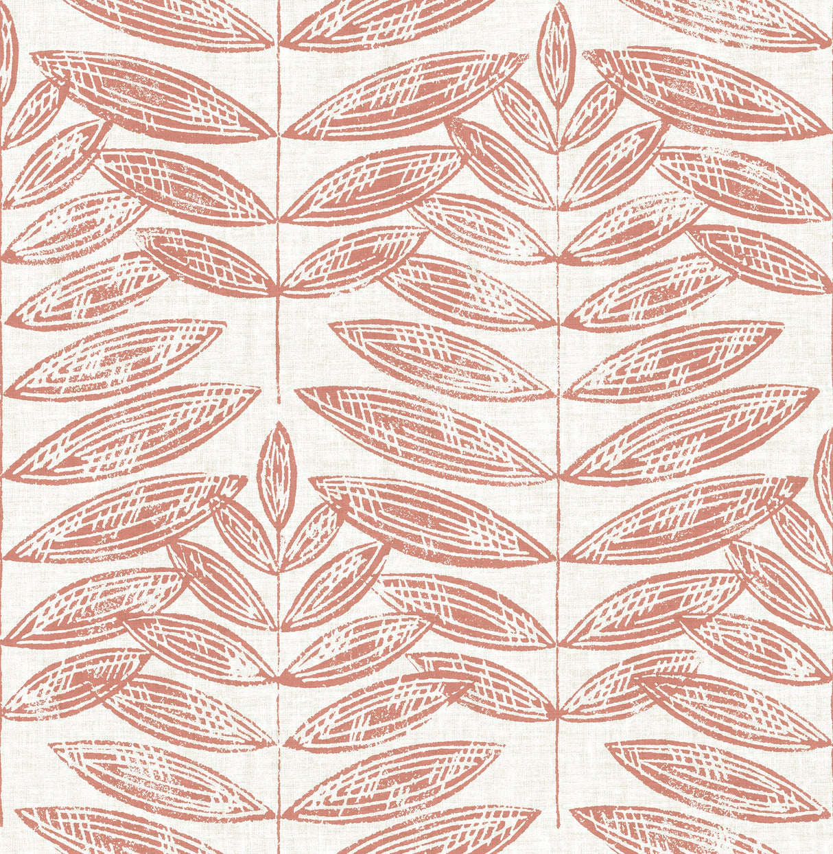 A-Street Prints 2821-25103 Akira Coral Leaf Wallpaper