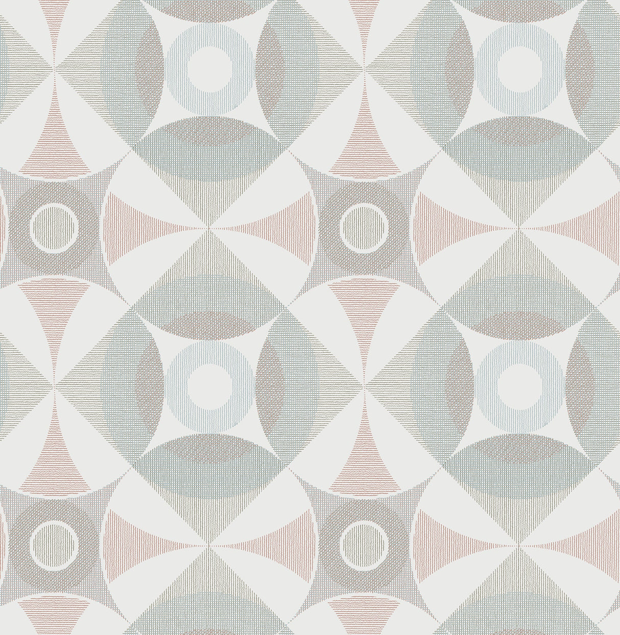 A-Street Prints 2821-25136 Ellis Multicolor Geometric Wallpaper