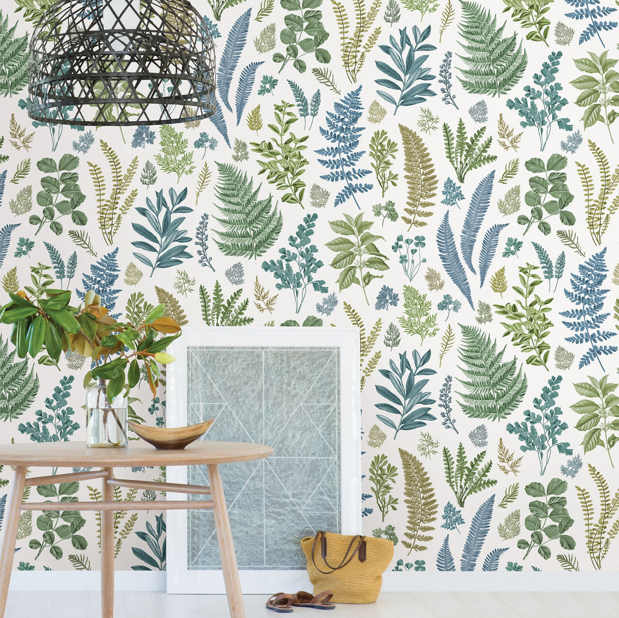 A-Street Prints 2821-SM25156 Britta Multicolor Herbs Wall Mural