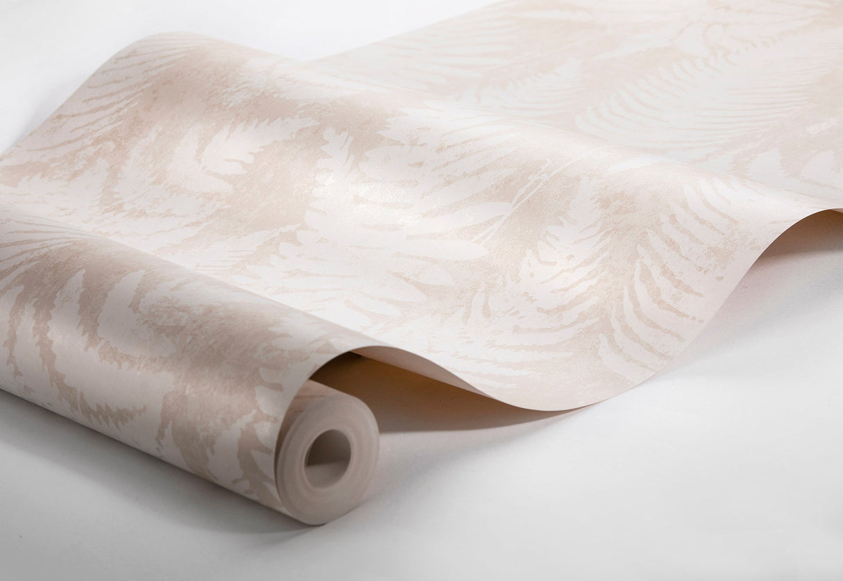 Engblad & Co 2825-6358 Whistler Cream Leaf Wallpaper