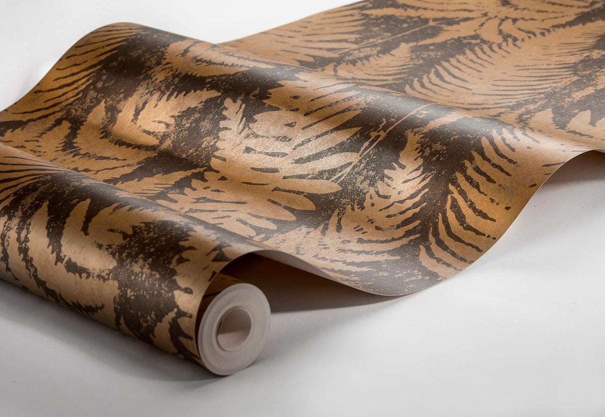 Engblad & Co 2825-6360 Whistler Brown Leaf Wallpaper