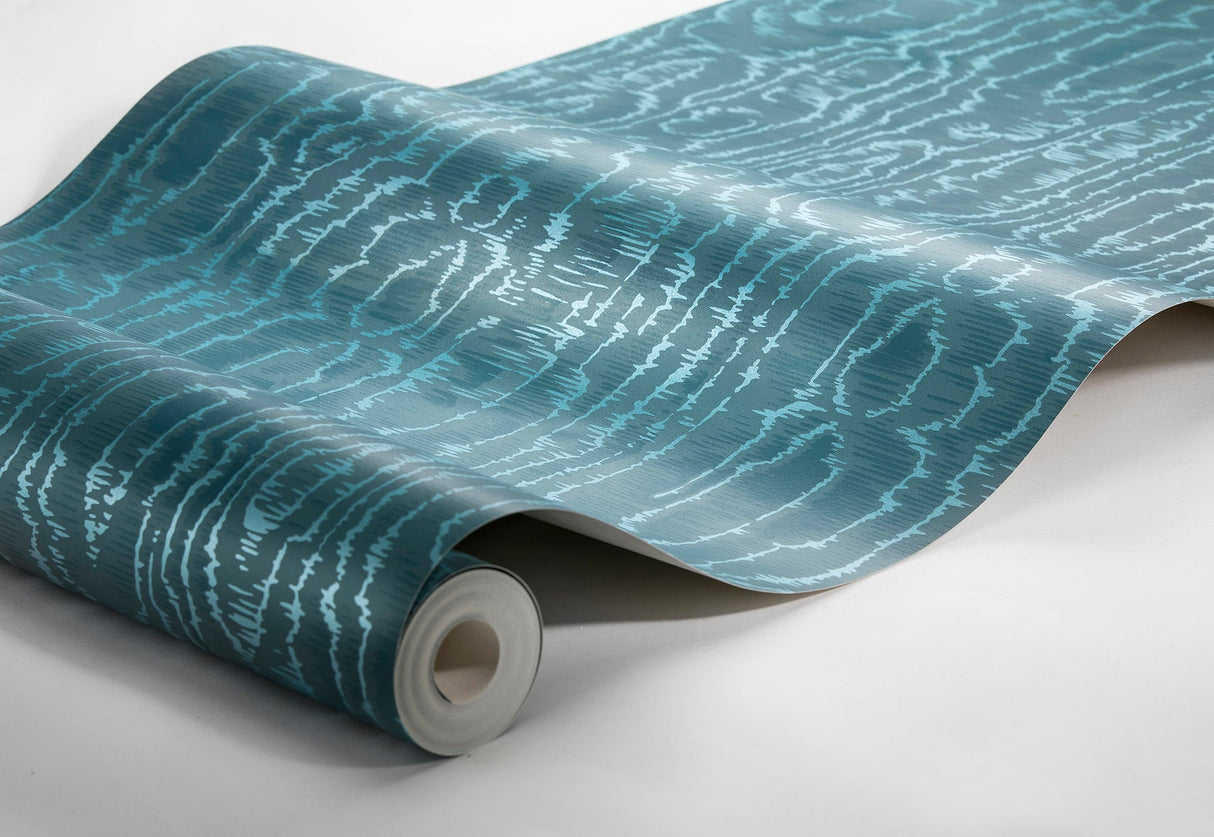 Engblad & Co 2825-6371 Salento Teal Abstract Wallpaper