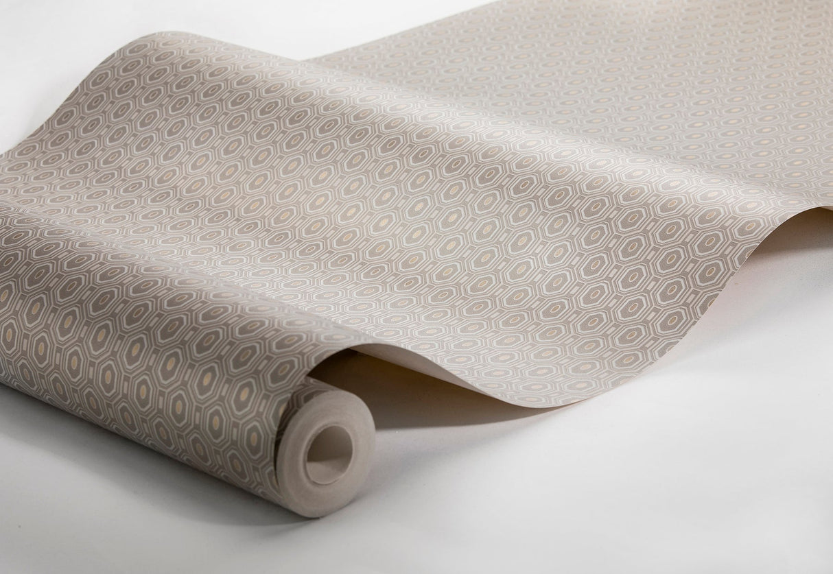 Engblad & Co 2825-6375 Ambassador Grey Geometric Wallpaper