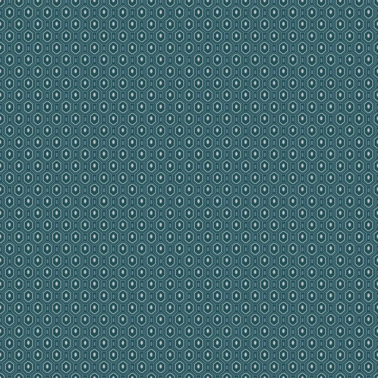 Engblad & Co 2825-6377 Ambassador Blue Geometric Wallpaper