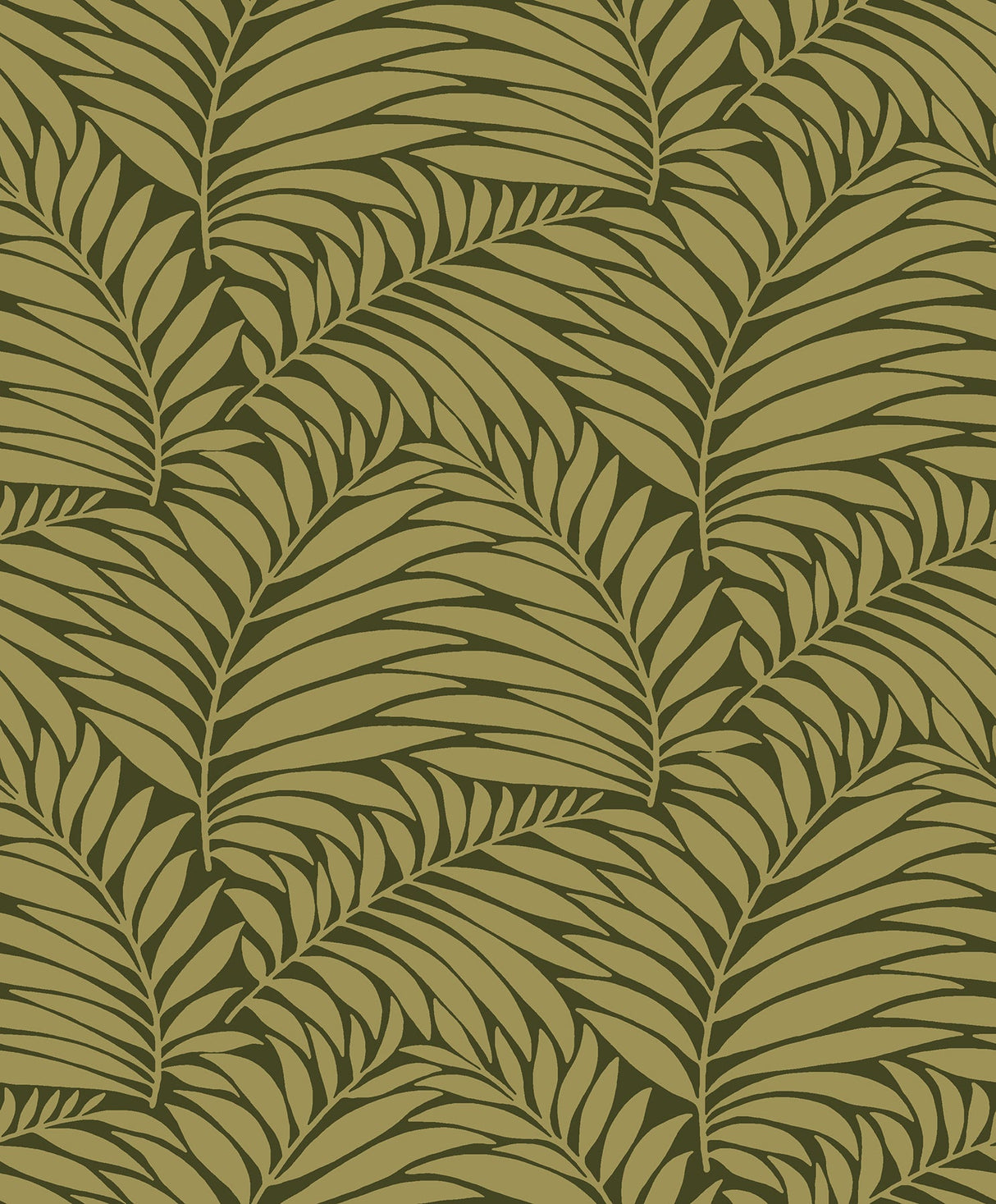 Engblad & Co 2825-6379 Myfair Moss Leaf Wallpaper