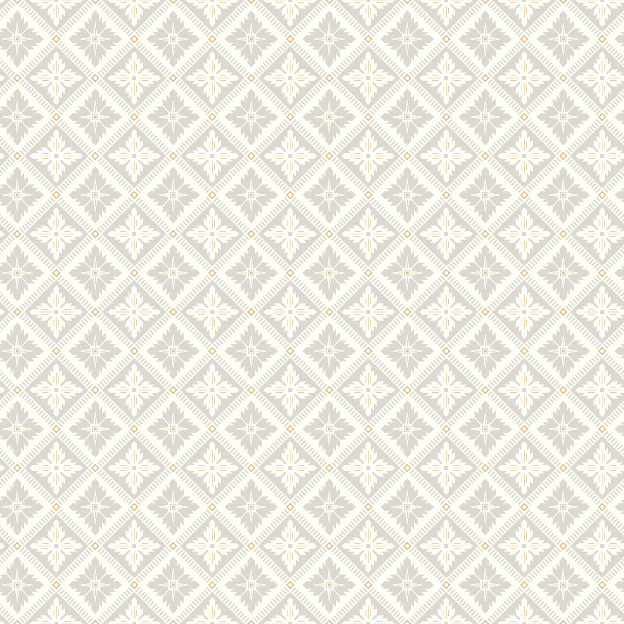 Wall Vision 2827-4528 Loka Grey Geometric Floral Wallpaper