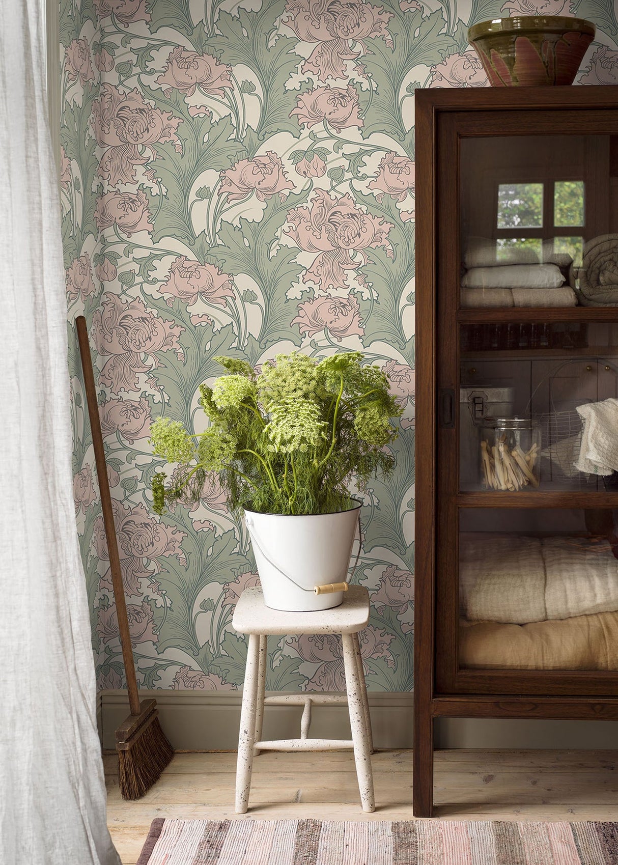 Wall Vision 2827-4539 Siri Rose Floral Wallpaper