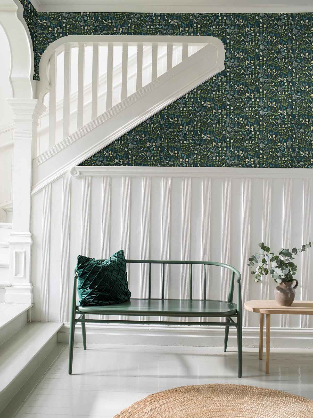 Wall Vision 2827-7214 Strawberry Field Multicolor Garden Wallpaper