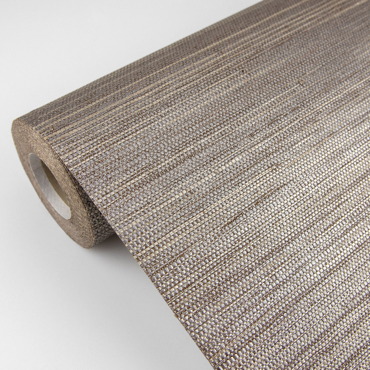 Eade’s Liaohe Bronze Grasscloth Wallpaper Bronze