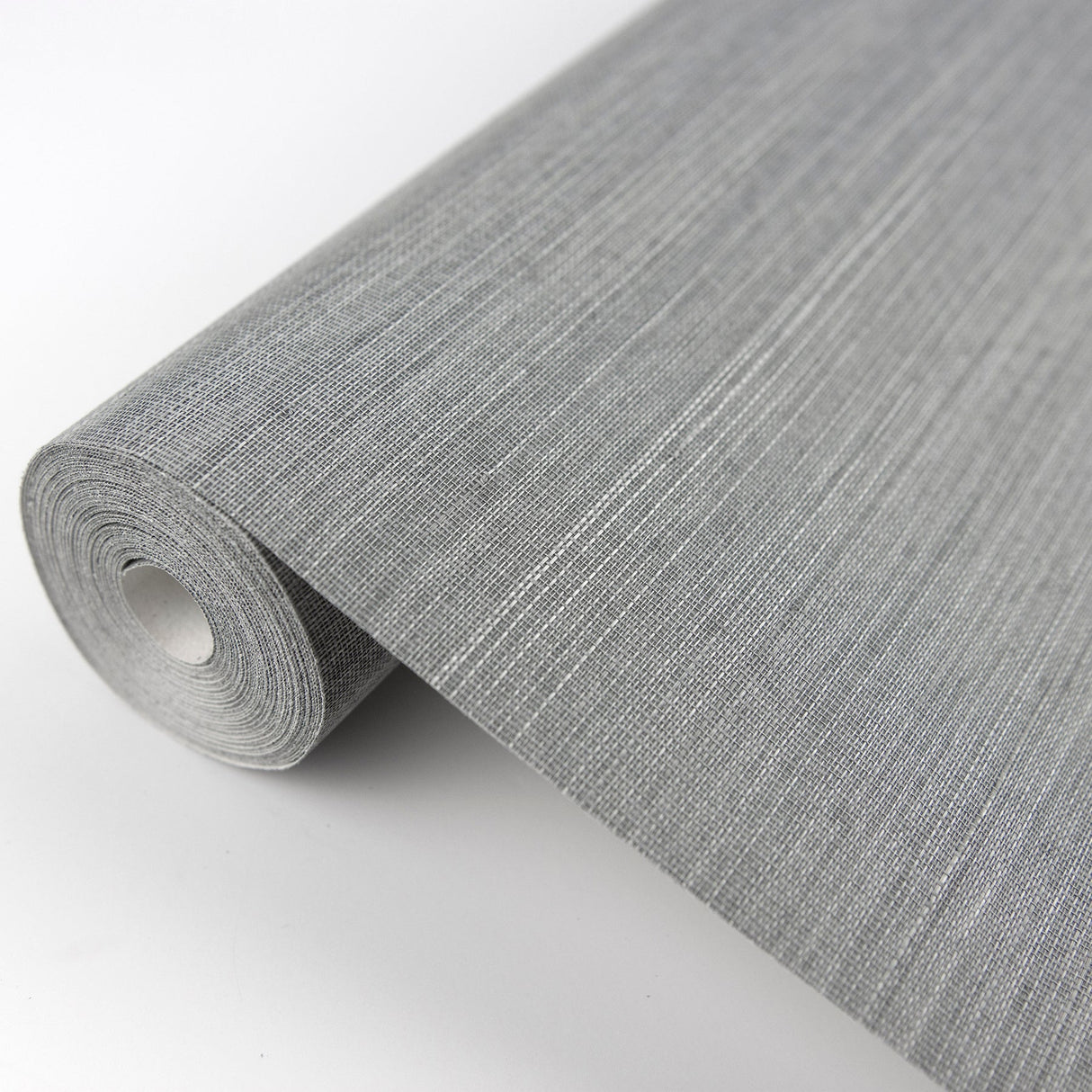Eade’s Binan Grey Grasscloth Wallpaper Grey