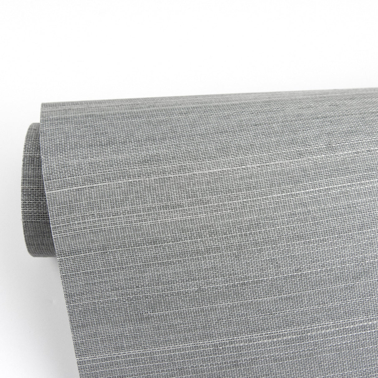 Eade’s Binan Grey Grasscloth Wallpaper Grey