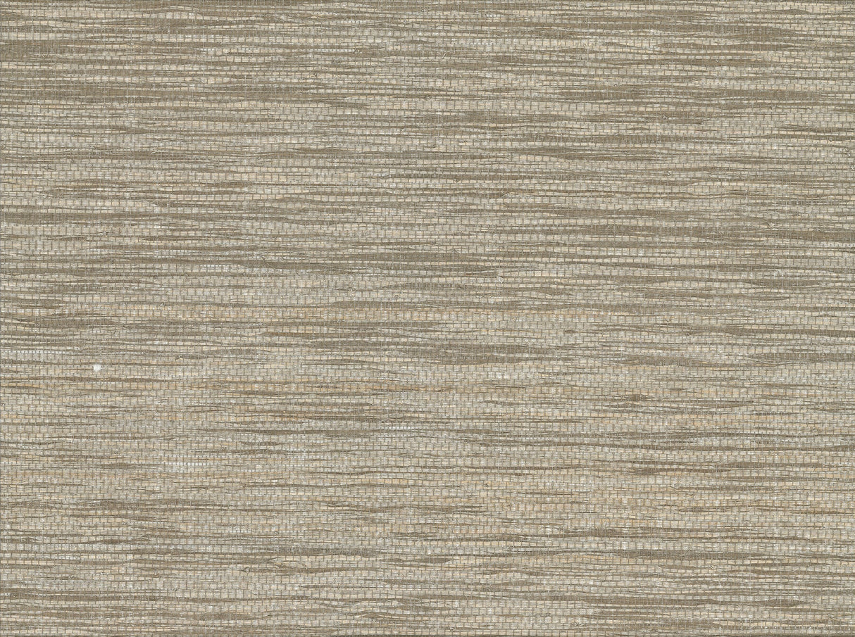 Eade’s Cavite Grey Grasscloth Wallpaper Grey