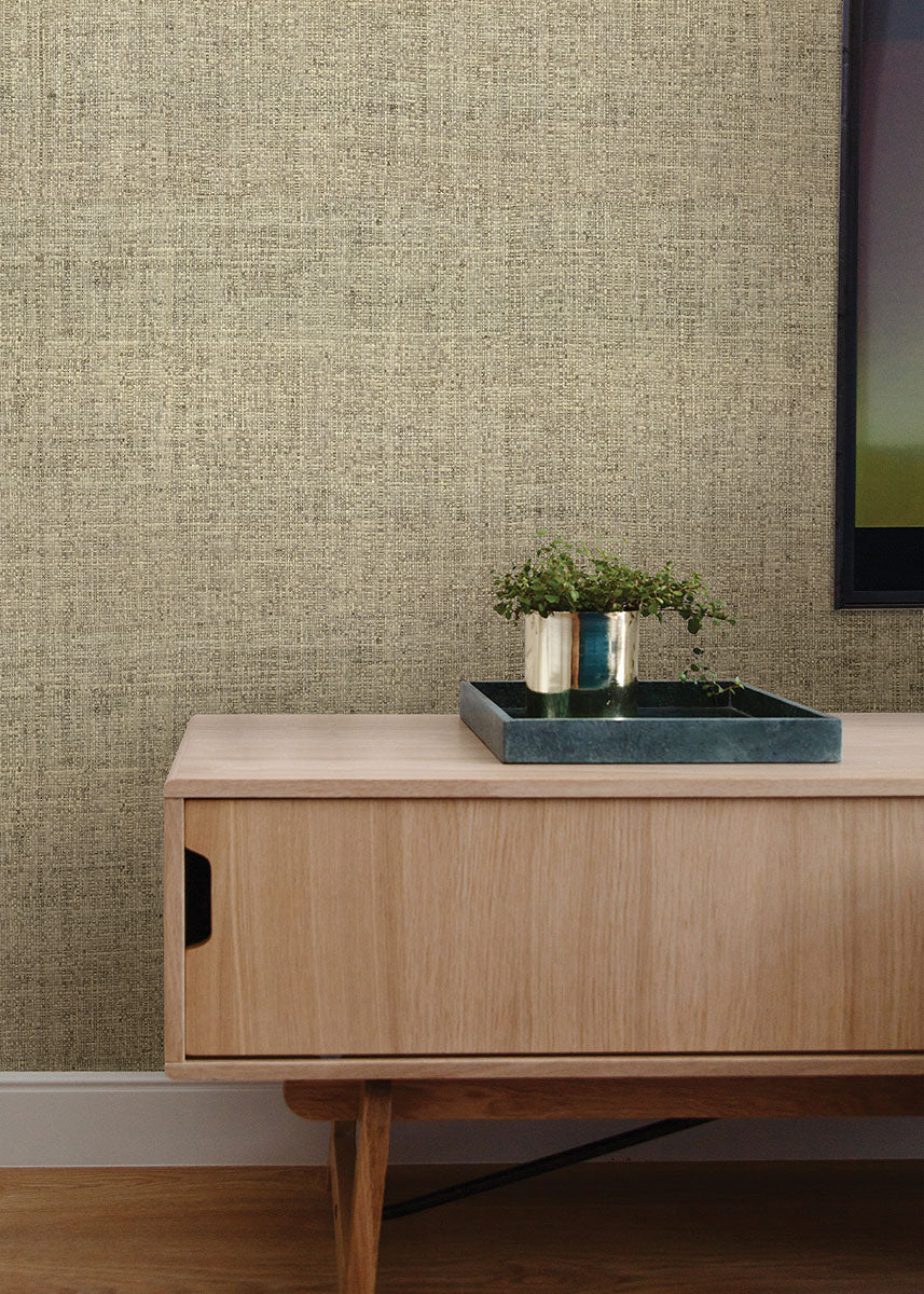 Eade’s Mindoro Light Brown Grasscloth Wallpaper Light Brown