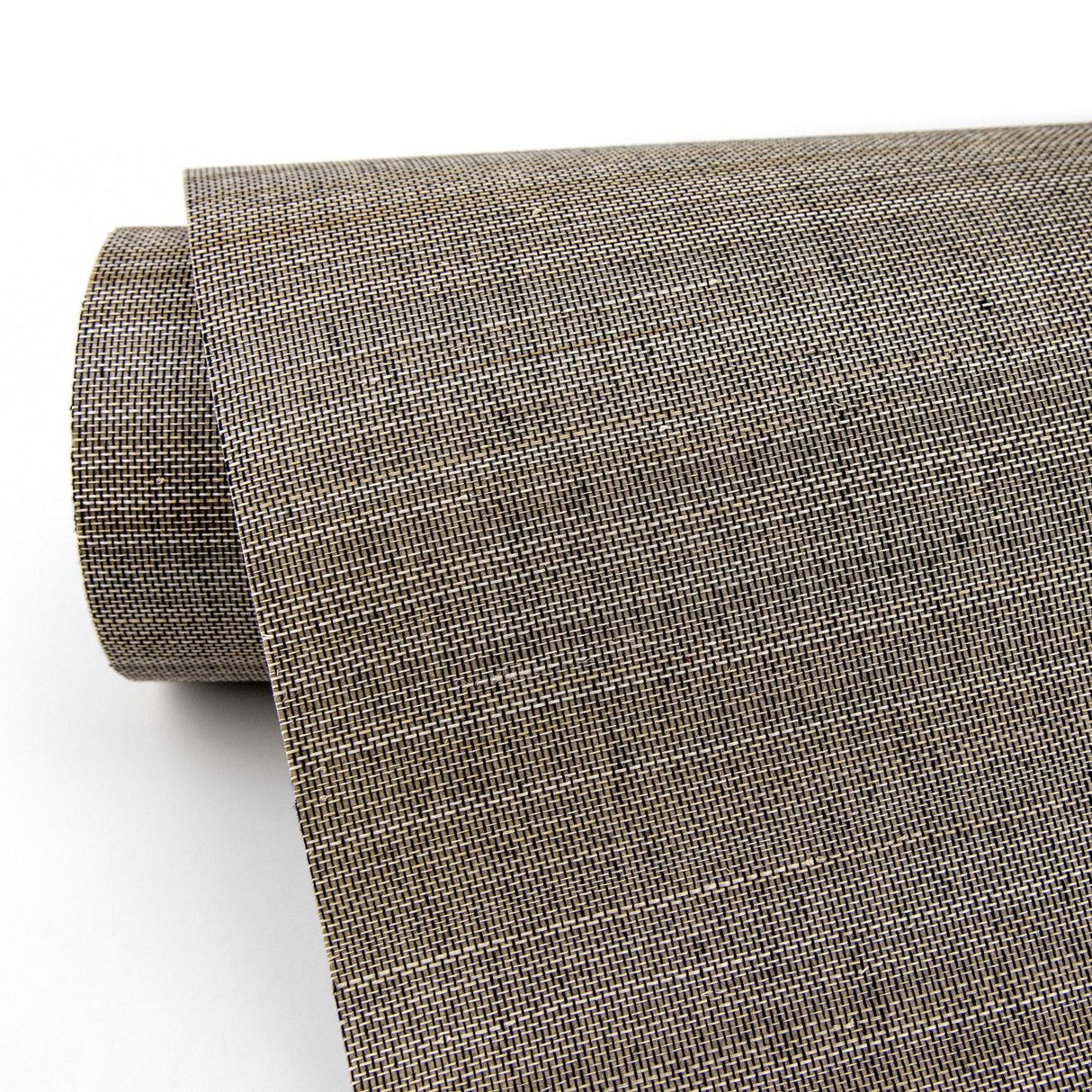 Eade’s Nanking Brown Grasscloth Wallpaper Brown