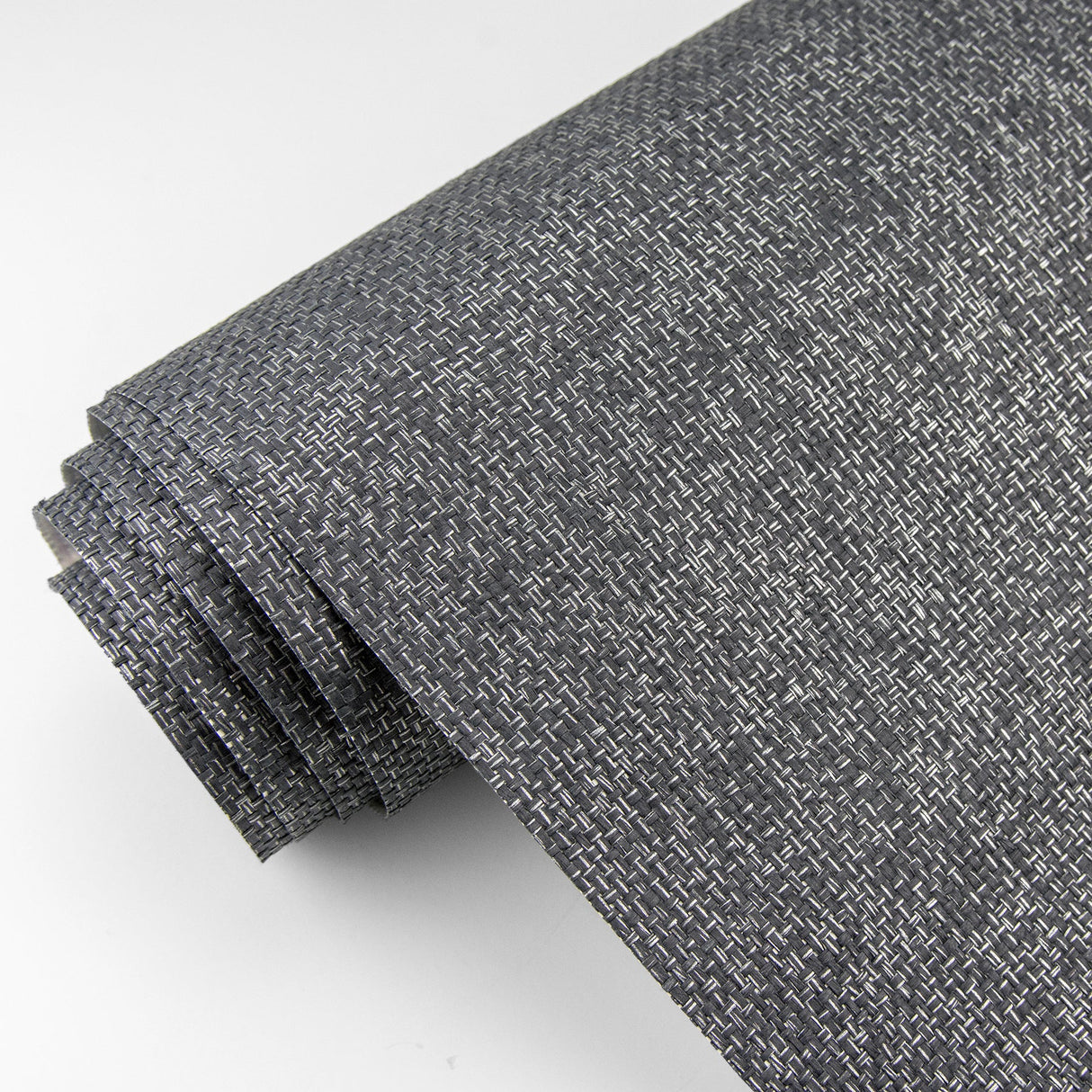 Eade’s Erdene Charcoal Paper Weave Wallpaper Charcoal