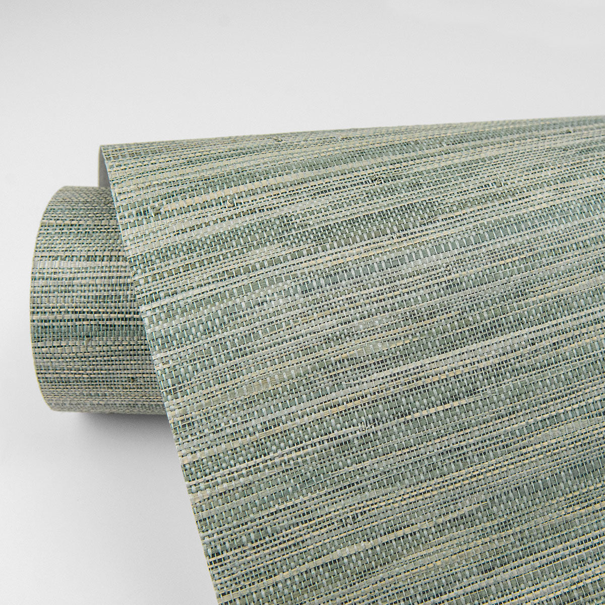 Eade’s Batad Green Grasscloth Wallpaper Green