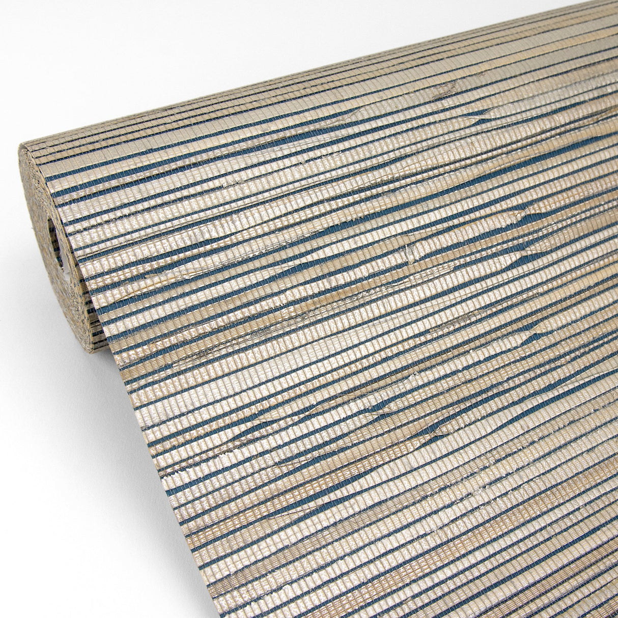 Eade’s Ranong Champagne Grasscloth Wallpaper Champagne