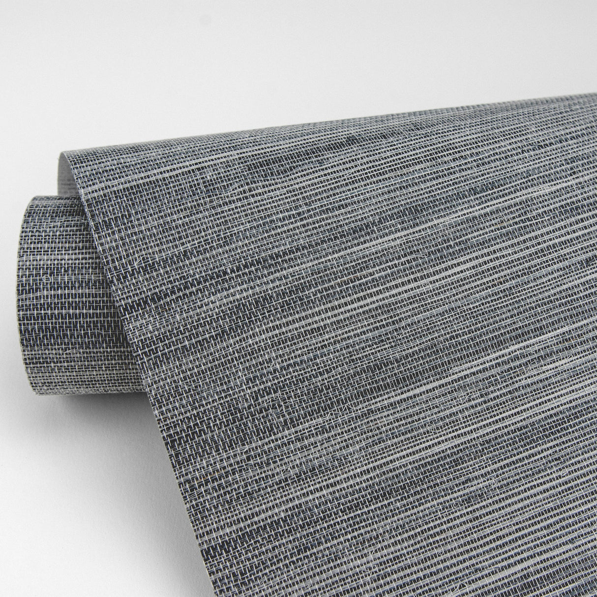 Eade’s Wukan Navy Grasscloth Wallpaper Navy