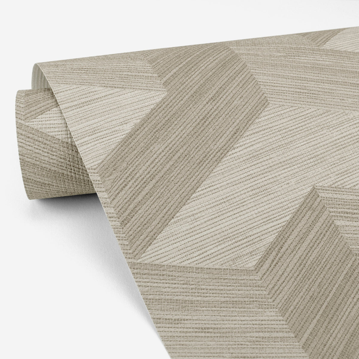 Eade’s Y Knot Neutral Geometric Texture Wallpaper Neutral