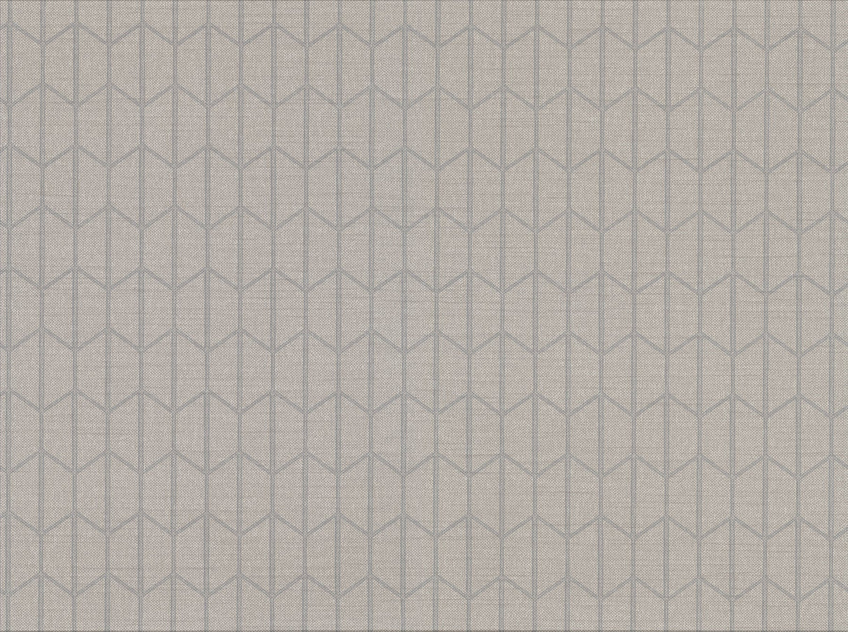 Warner Textures 2830-2732 Gauntlet Grey Geometric Wallpaper