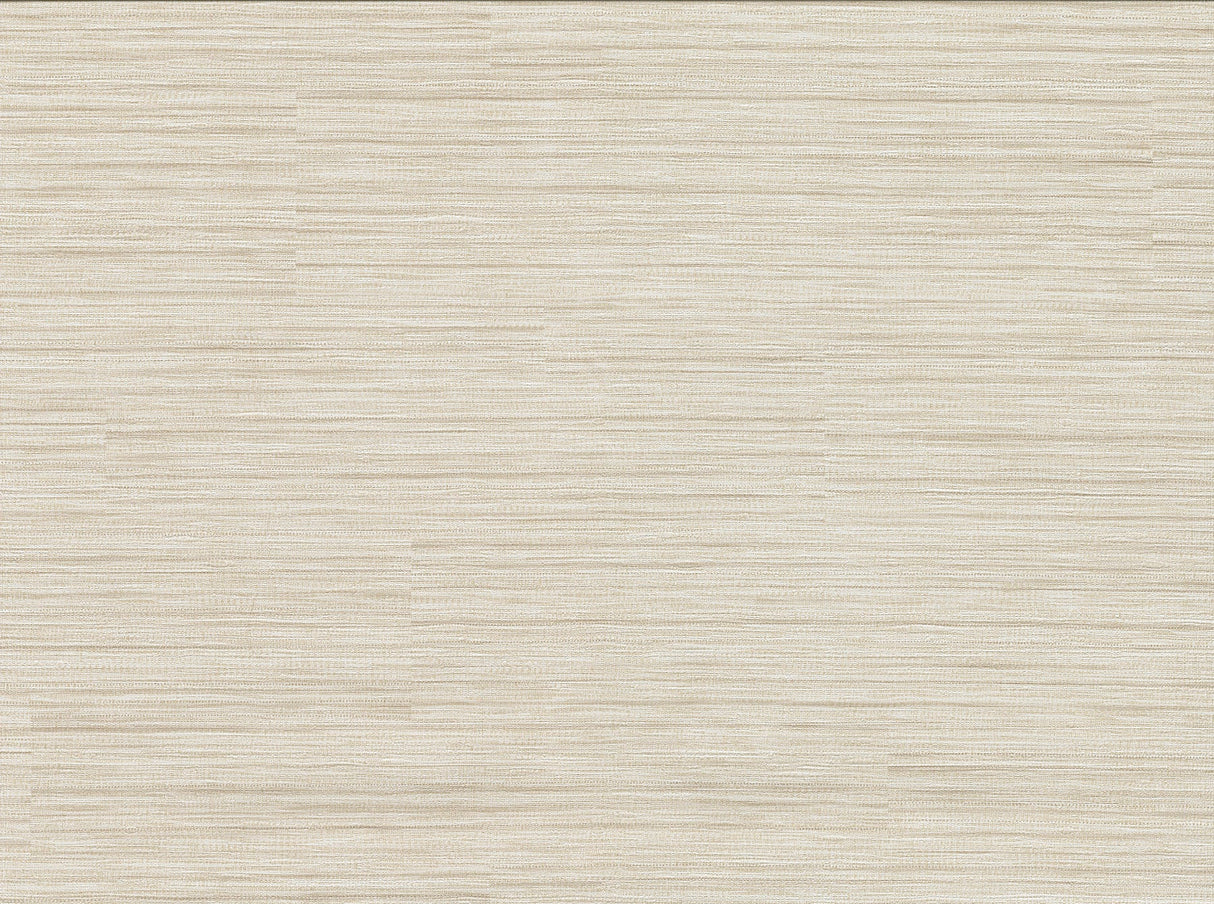 Warner Textures 2830-2749 Tyrell Beige Faux Grasscloth Wallpaper