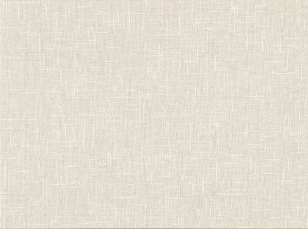 Warner Textures 2830-2752 Stannis Off-White Linen Texture Wallpaper