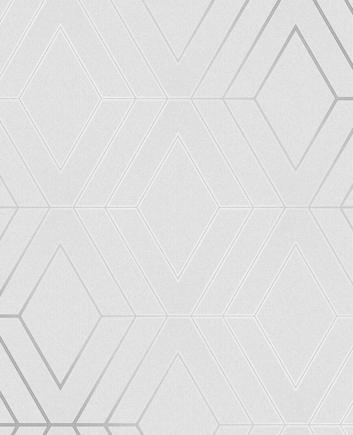 Advantage 2834-42340 Adaline Light Grey Geometric Wallpaper