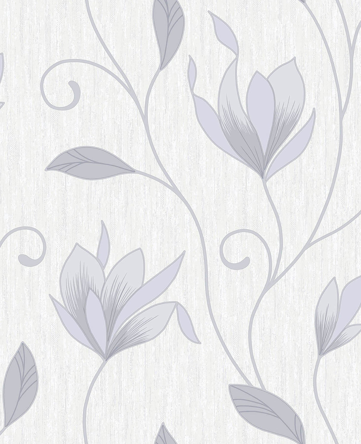 Advantage 2834-M0852 Anais Grey Floral Trails Wallpaper