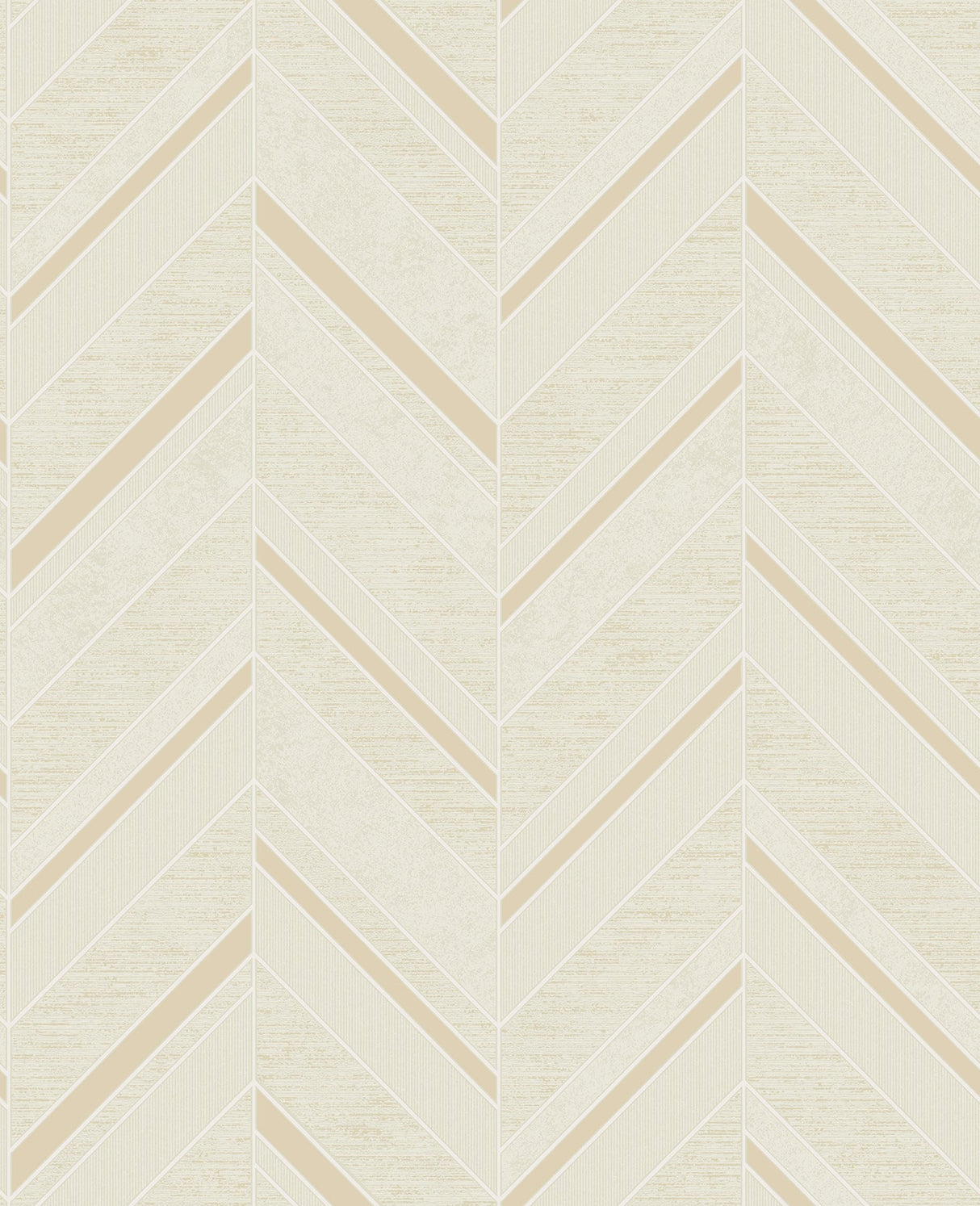 Advantage 2835-42417 Punta Mita Cream Chevron Wallpaper