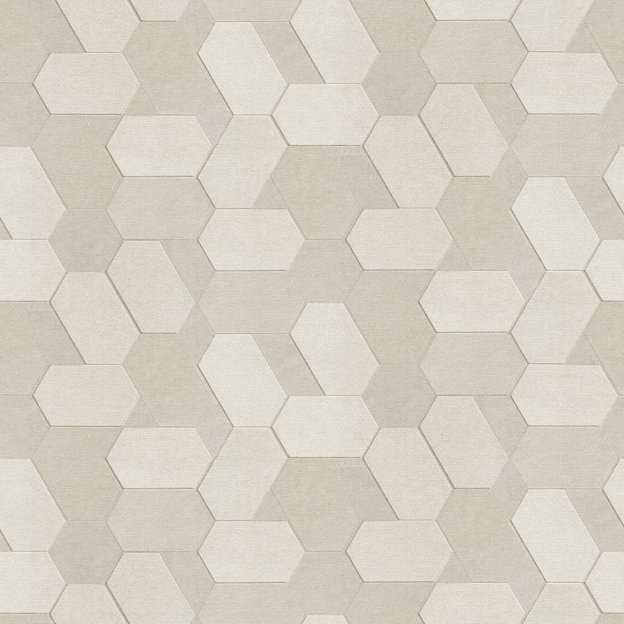 Advantage 2835-C88604 Plaza Cream Geometric Wallpaper