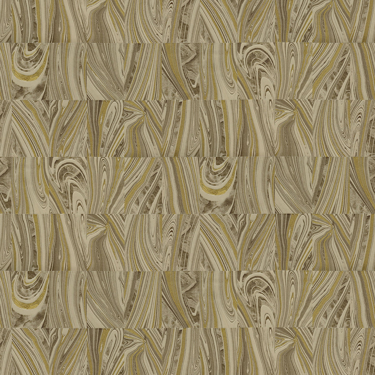 Advantage 2835-C88613 Boulders Brown Glitter Marble Wallpaper