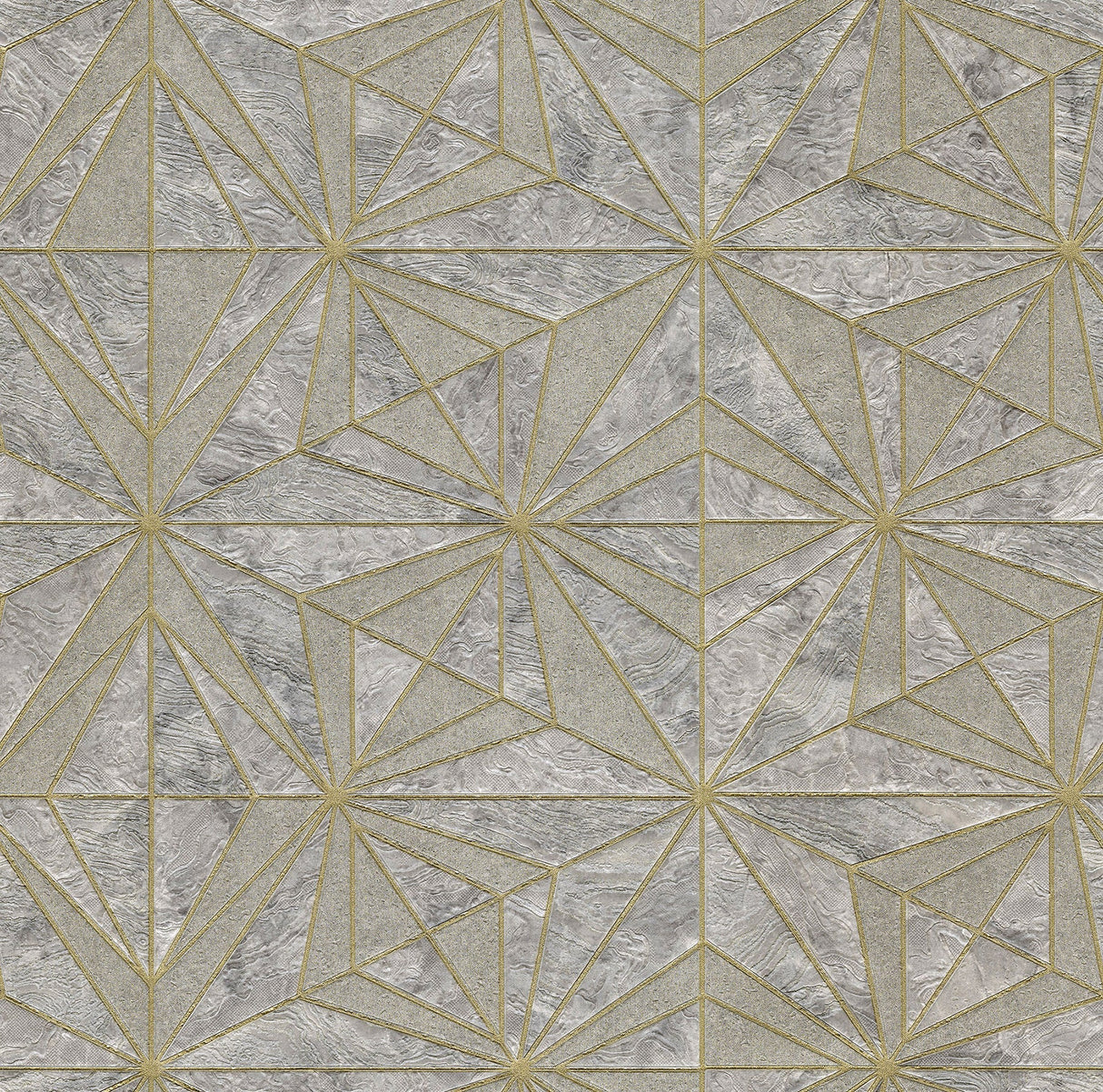 Advantage 2835-C88615 Los Cabos Lavender Marble Geometric Wallpaper