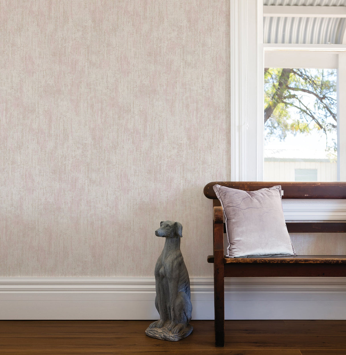 Advantage 2835-M1412 Altira Light Pink Texture Wallpaper