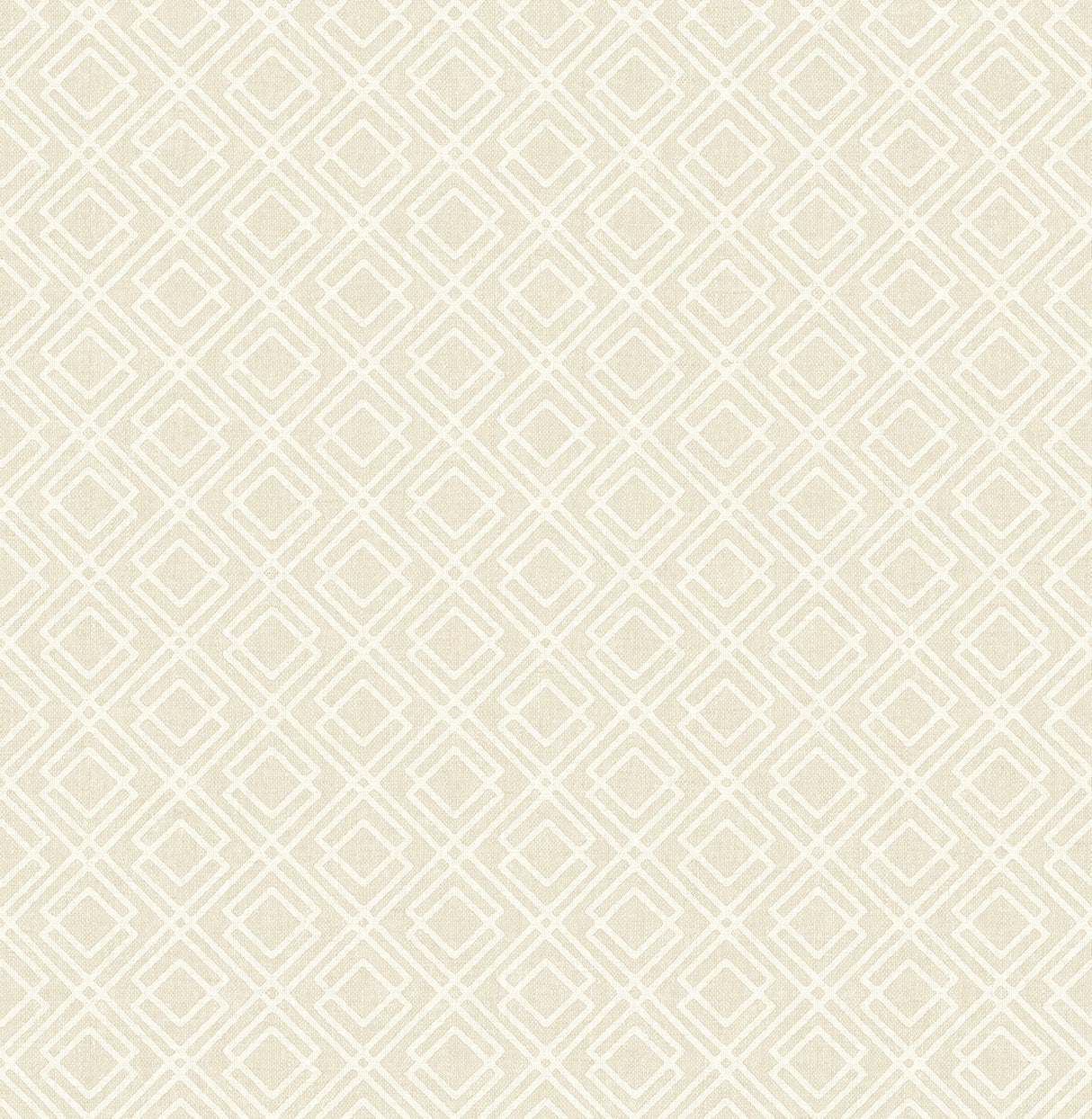 Advantage 2836-22021 Puck Wheat Geometric Wallpaper