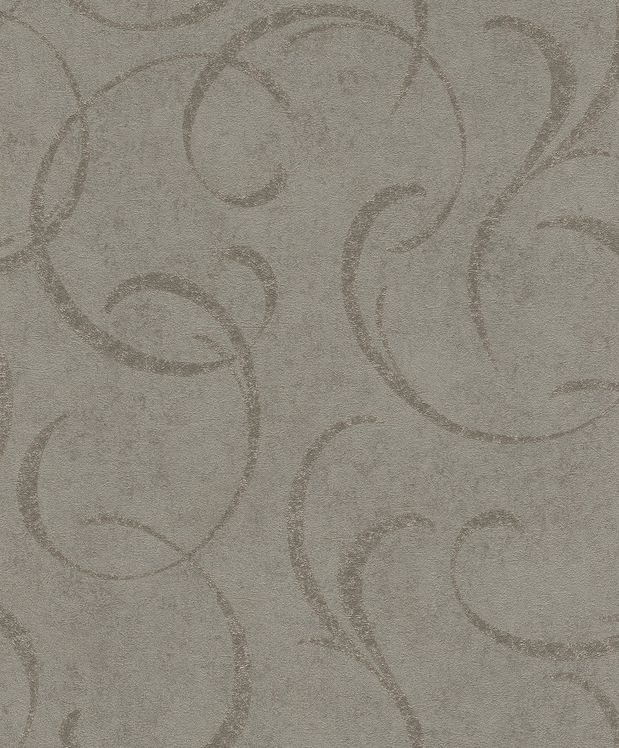 Advantage 2836-467659 Lysander Taupe Scrolls Wallpaper