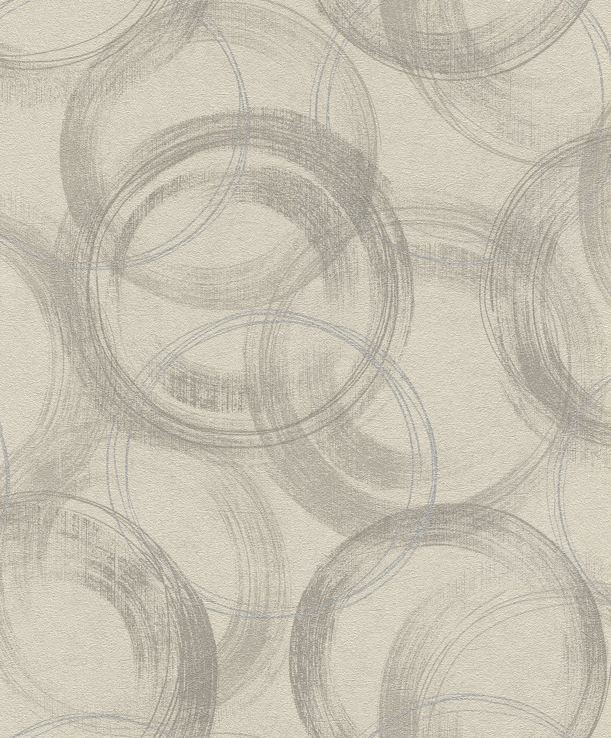 Advantage 2836-467765 Yorick Taupe Distressed Circle Wallpaper