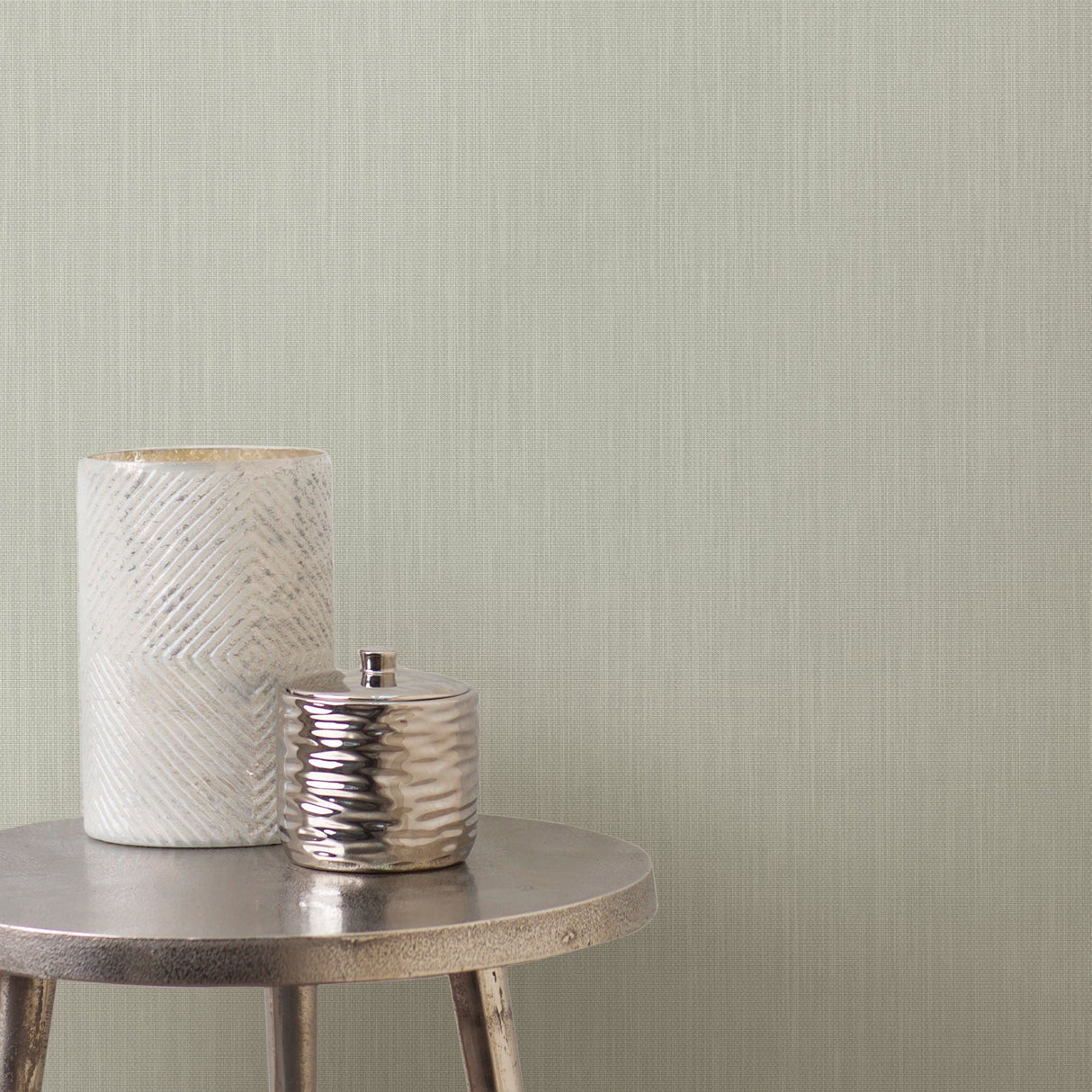 Advantage 2836-527278 Orsino Light Grey Linen Wallpaper
