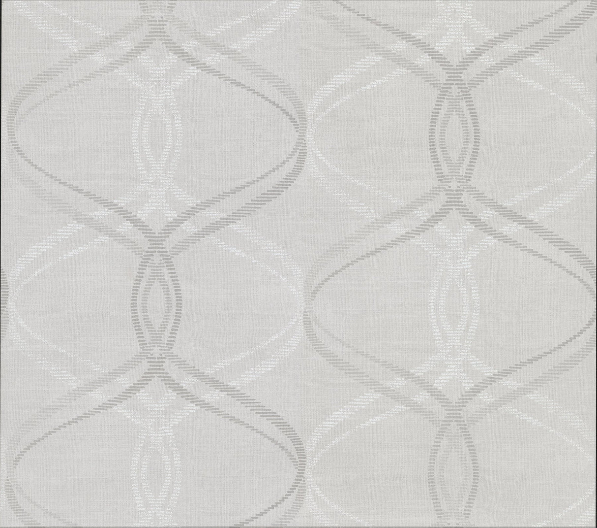 Advantage 2836-801637 Fleance Light Grey Ogee Wallpaper